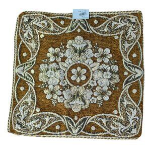 D Homes Decorative Pillow Cover Rope Trim DMartIndia Luxury RichTextile Floral